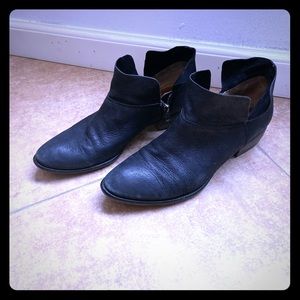 SOLD!! Super cute flat ankle boots